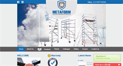 Desktop Screenshot of metaform.co